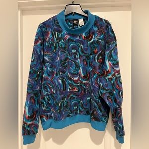 Vintage Nike FIT Fleece Retro Pullover Sweater